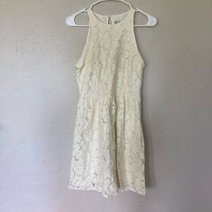 White Lace Lauren Conrad Dress